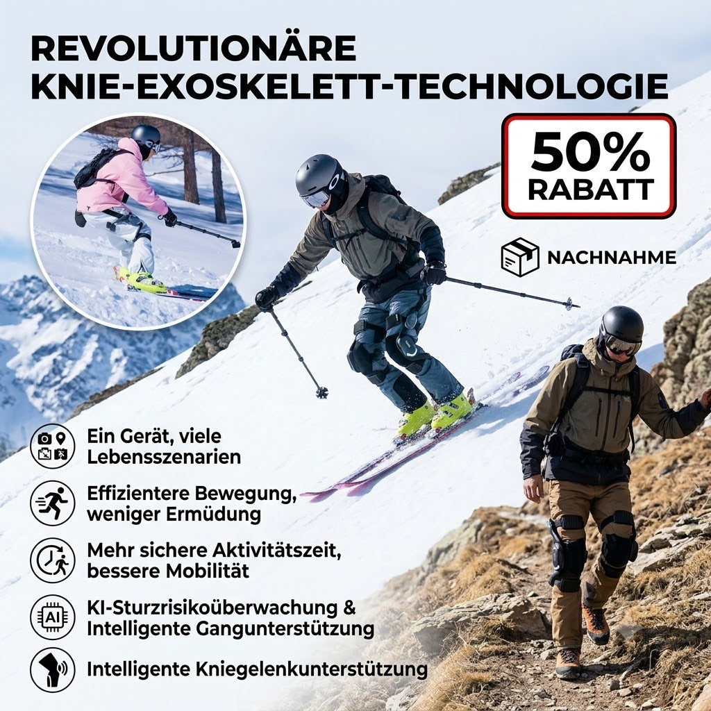 Die nächste Generation intelligenter Exoskelette. Entdecken Sie weitere Wege und genießen Sie ein müheloseres Bewegungserlebnis.